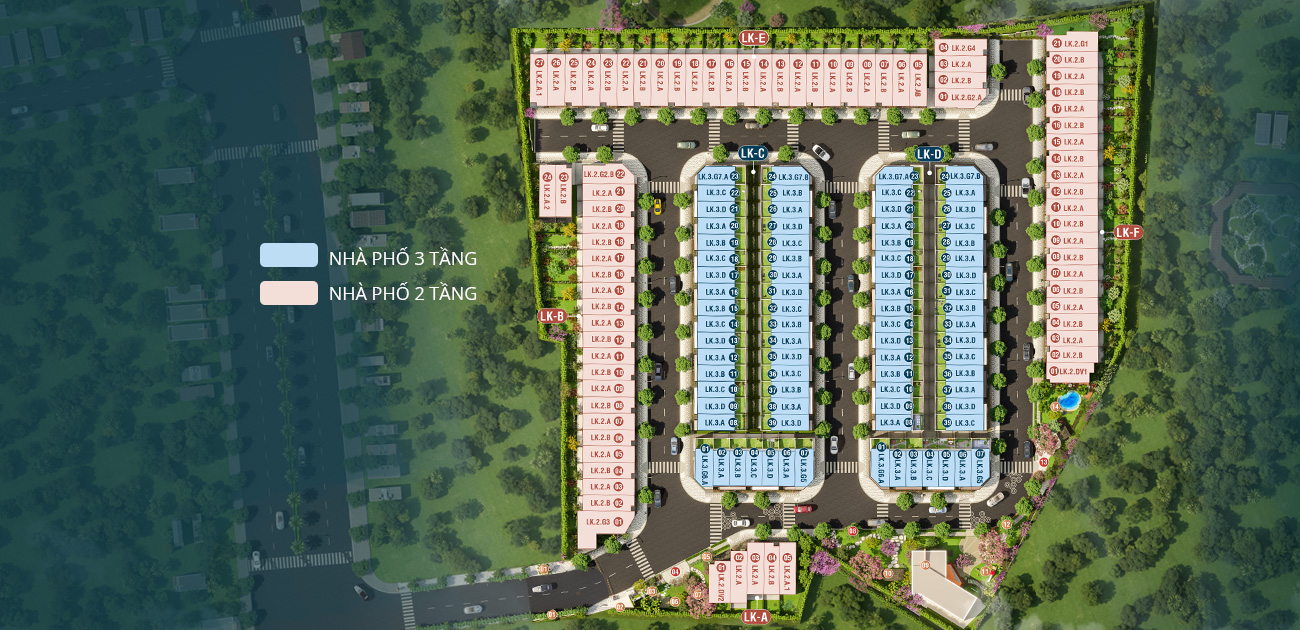 Mặt bằng Cát Tường J-Home