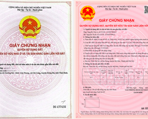 Sổ đỏ mới