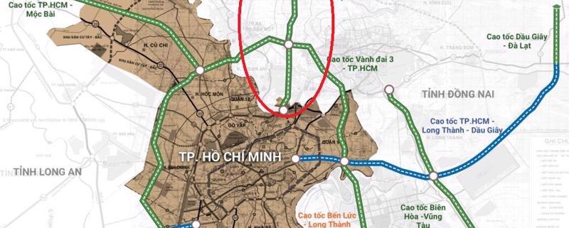 Cao tốc Chơn Thành qua TPHCM