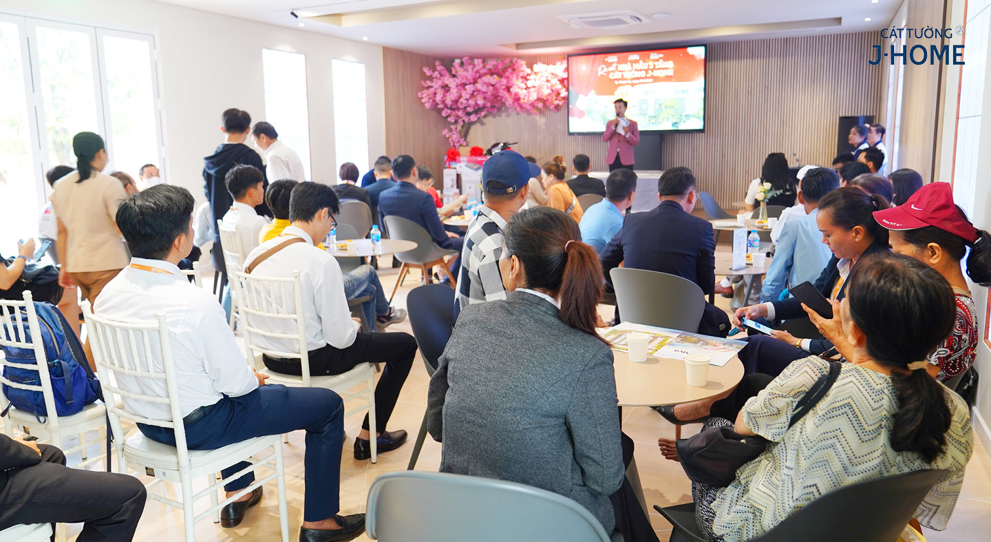 Cát Tường J-Home ra mắt nhà phố