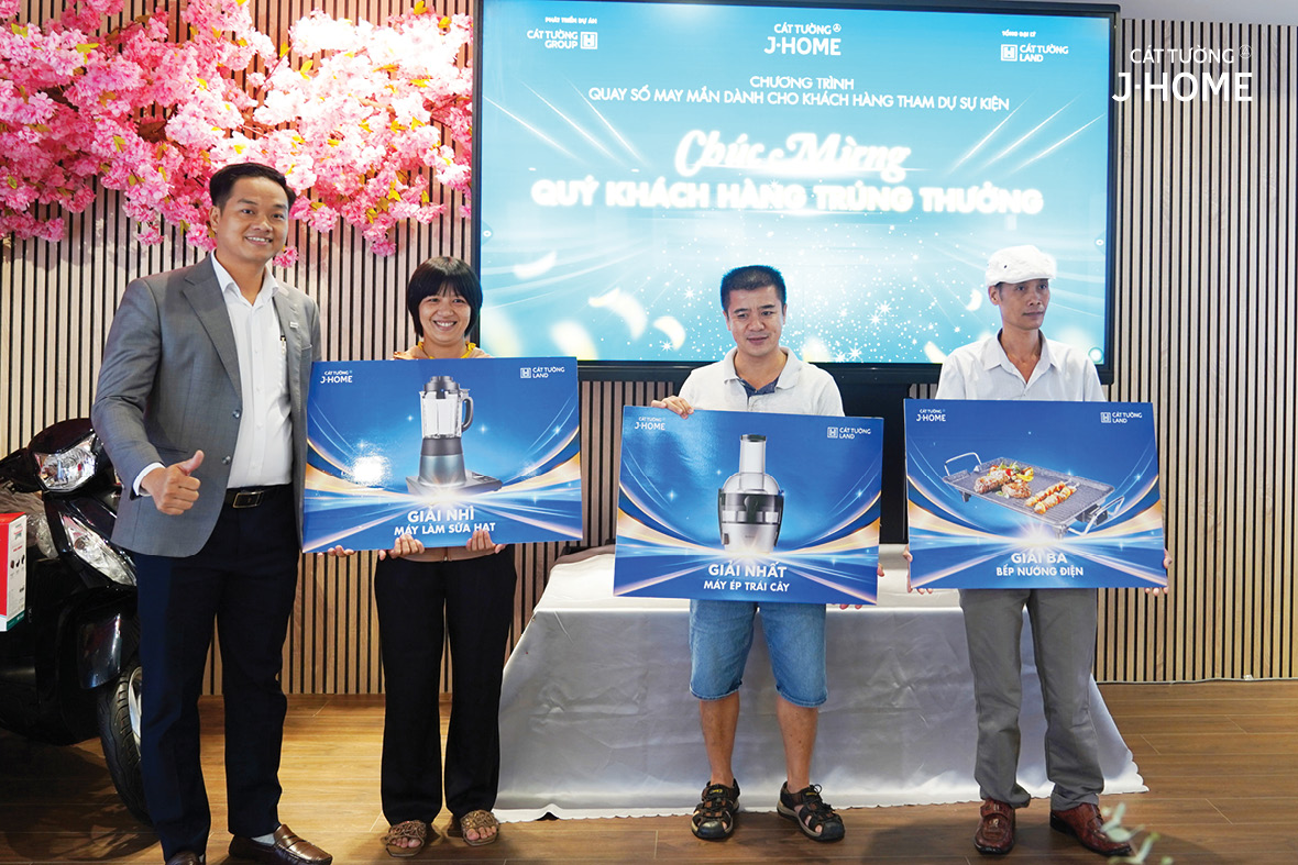 kh Cát Tường J-Home may mắn