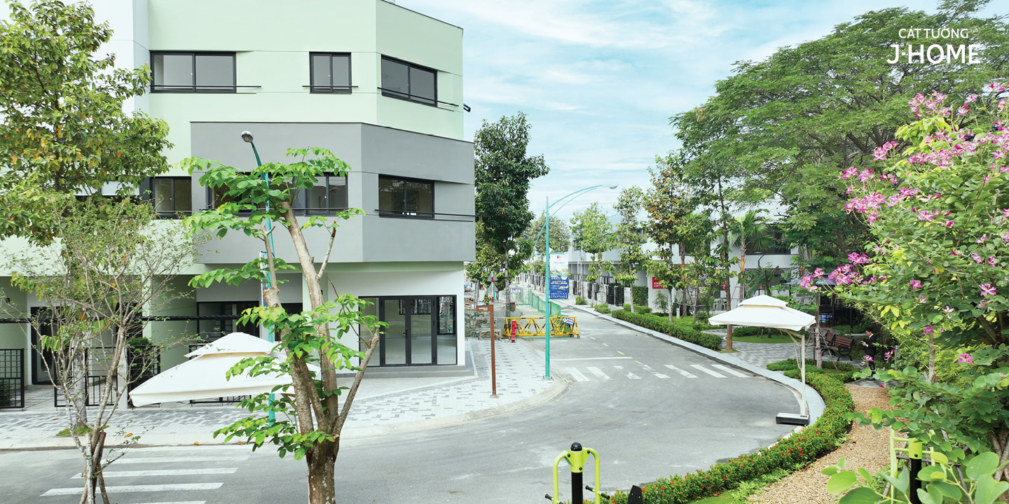 tiến độ hạ tầng Cát Tường J-Home