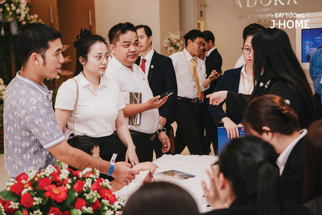 tham dự mở bán Cát Tường J-Home
